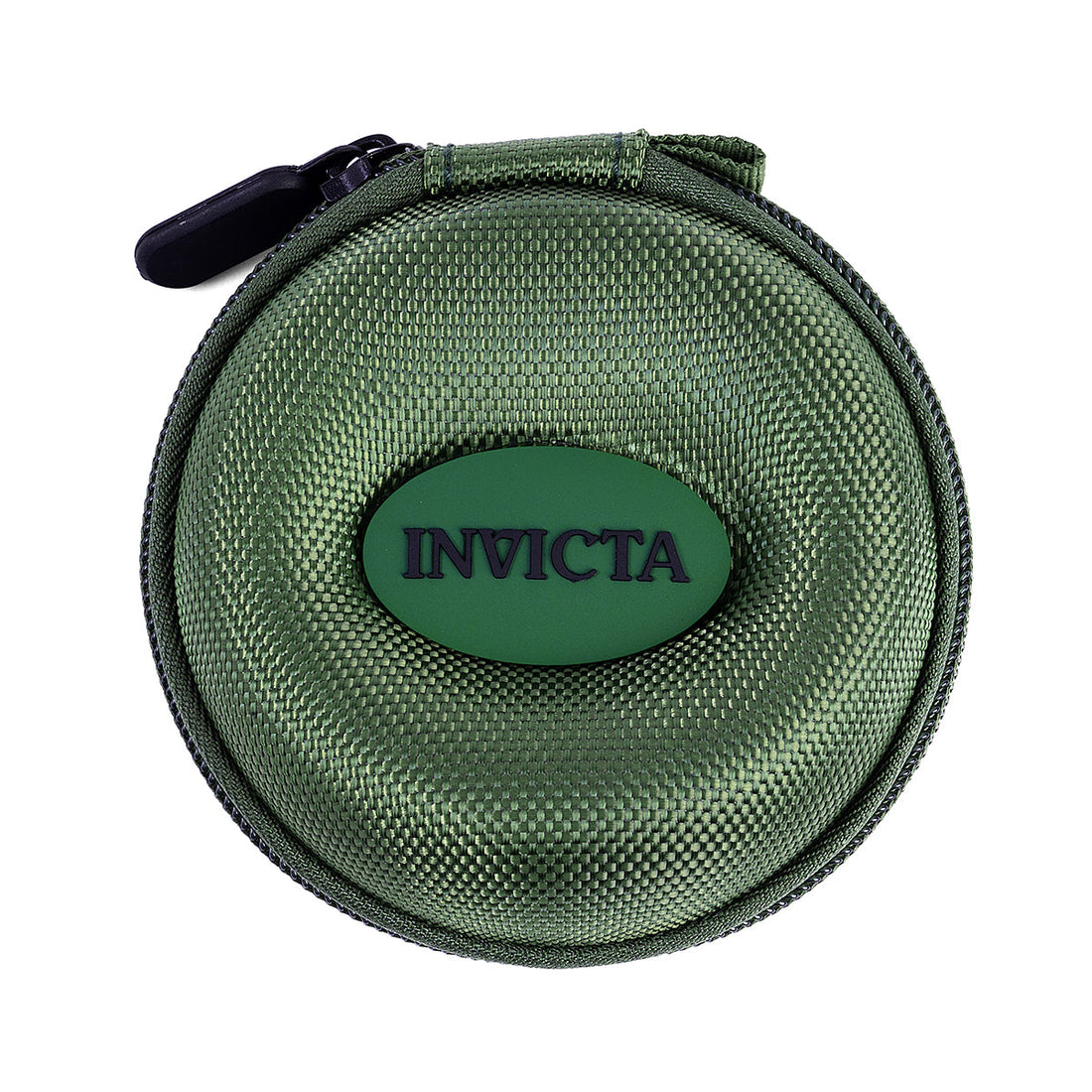 Invicta Single Watch Travel Case w/ Zipper, Green (IPM247-GRN)