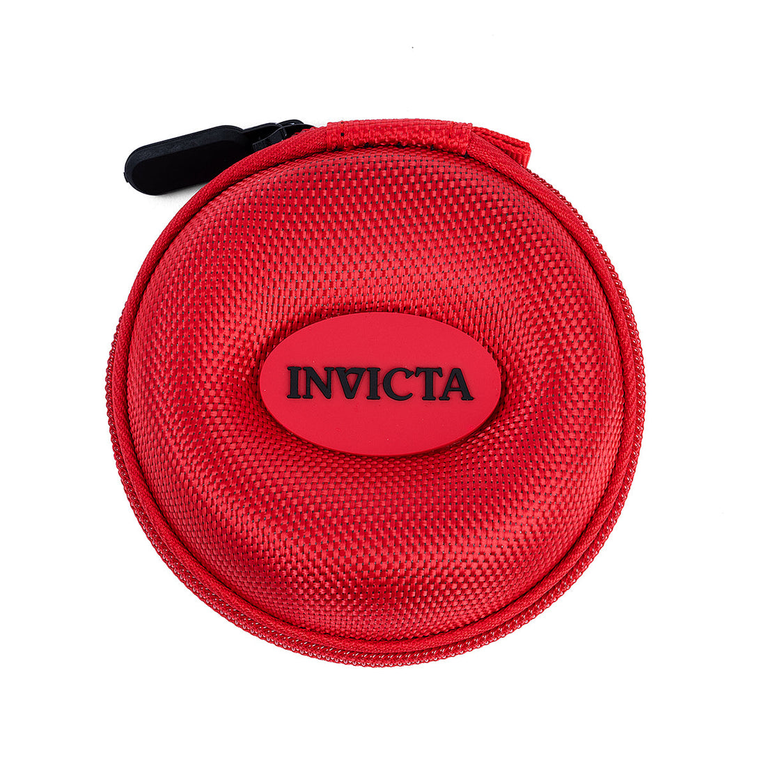 Invicta Single Watch Travel Case w/ Zipper, Red (IPM247-RED)