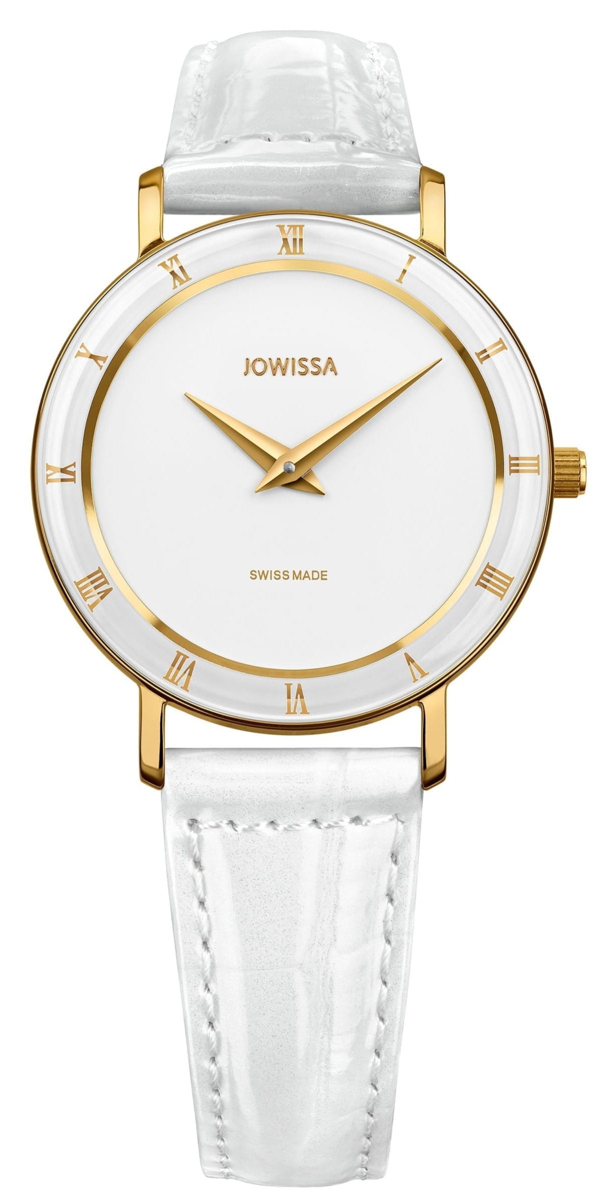 Jowissa Swiss Made White Dial Analog Watch For - Ladies J2.276.M