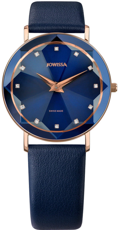 Jowissa Swiss Made Blue Dial Analog Watch For - Ladies J5.608.L