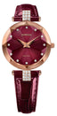 Jowissa Swiss Made Red Dial Analog Watch For - Ladies J5.771.M