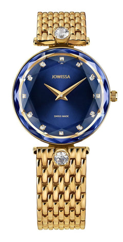 Jowissa Swiss Made Blue Dial Analog Watch For - Ladies J5.842.M