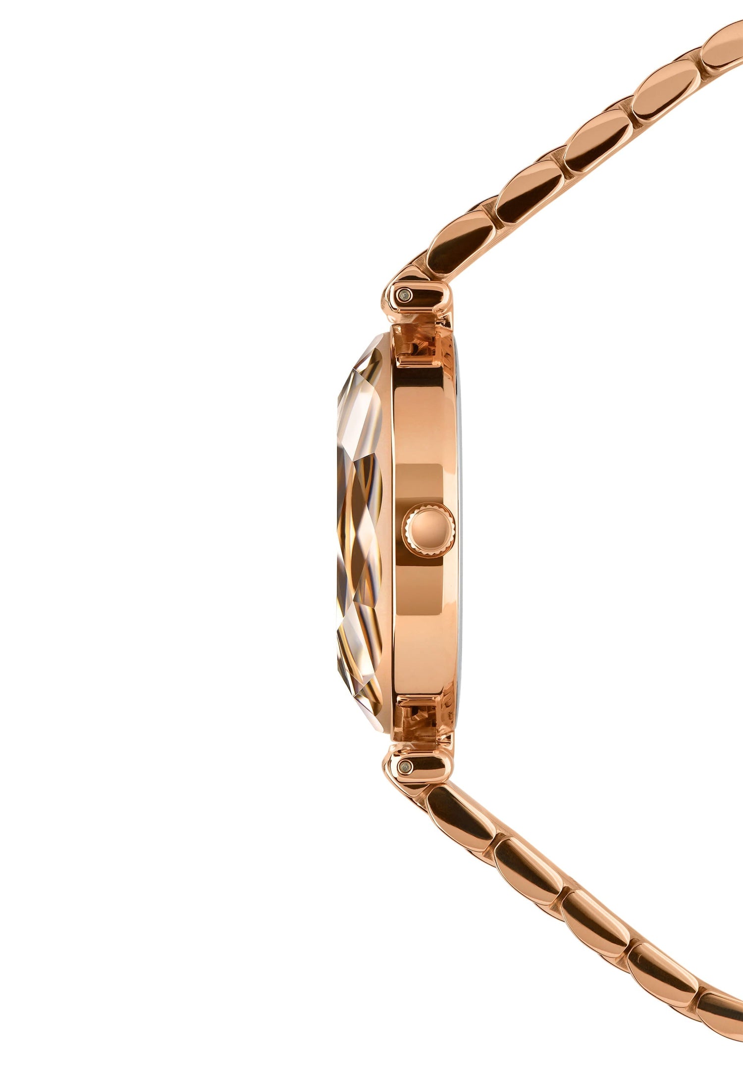 Jowissa Swiss Made Rose Gold Dial Analog Watch for - Woman J5.845.M