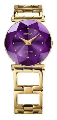 Jowissa Swiss Made Purple Dial Analog Watch For - Ladies J5.849.M