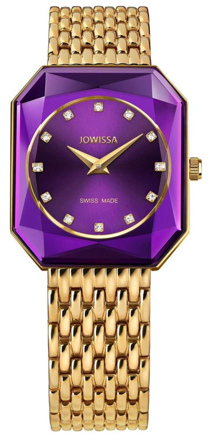 Jowissa Swiss Made Purple Dial Analog Watch For - Ladies J8.081.M