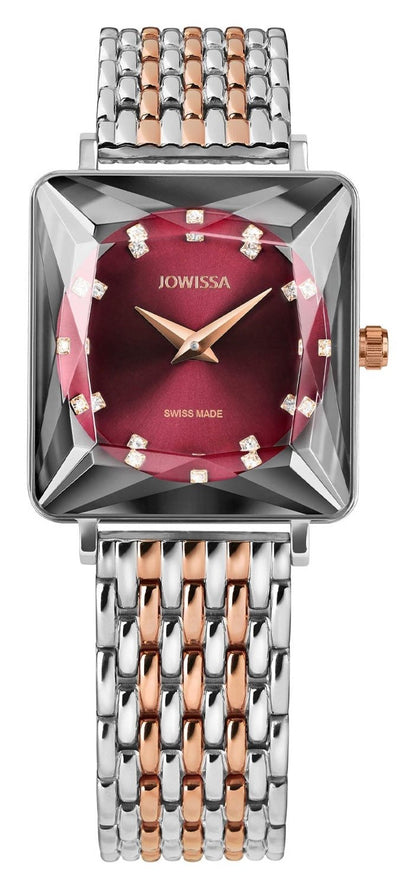 Jowissa Swiss Made Red Dial Analog Watch For - Ladies J8.778.M