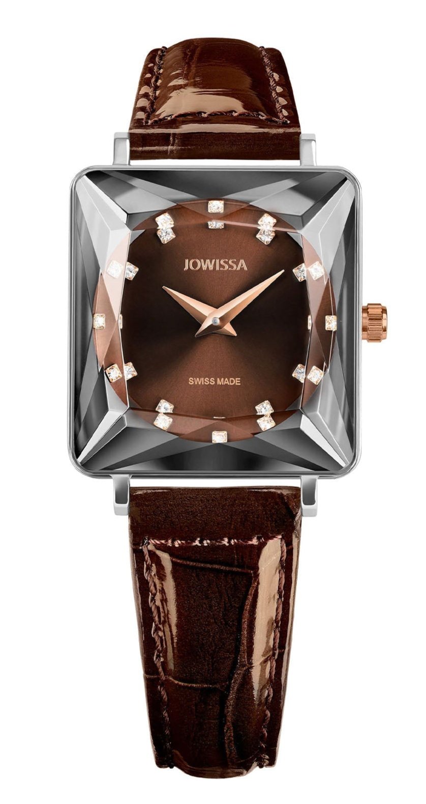 Jowissa Swiss Made Brown Dial Analog Watch For - Ladies J8.784.M