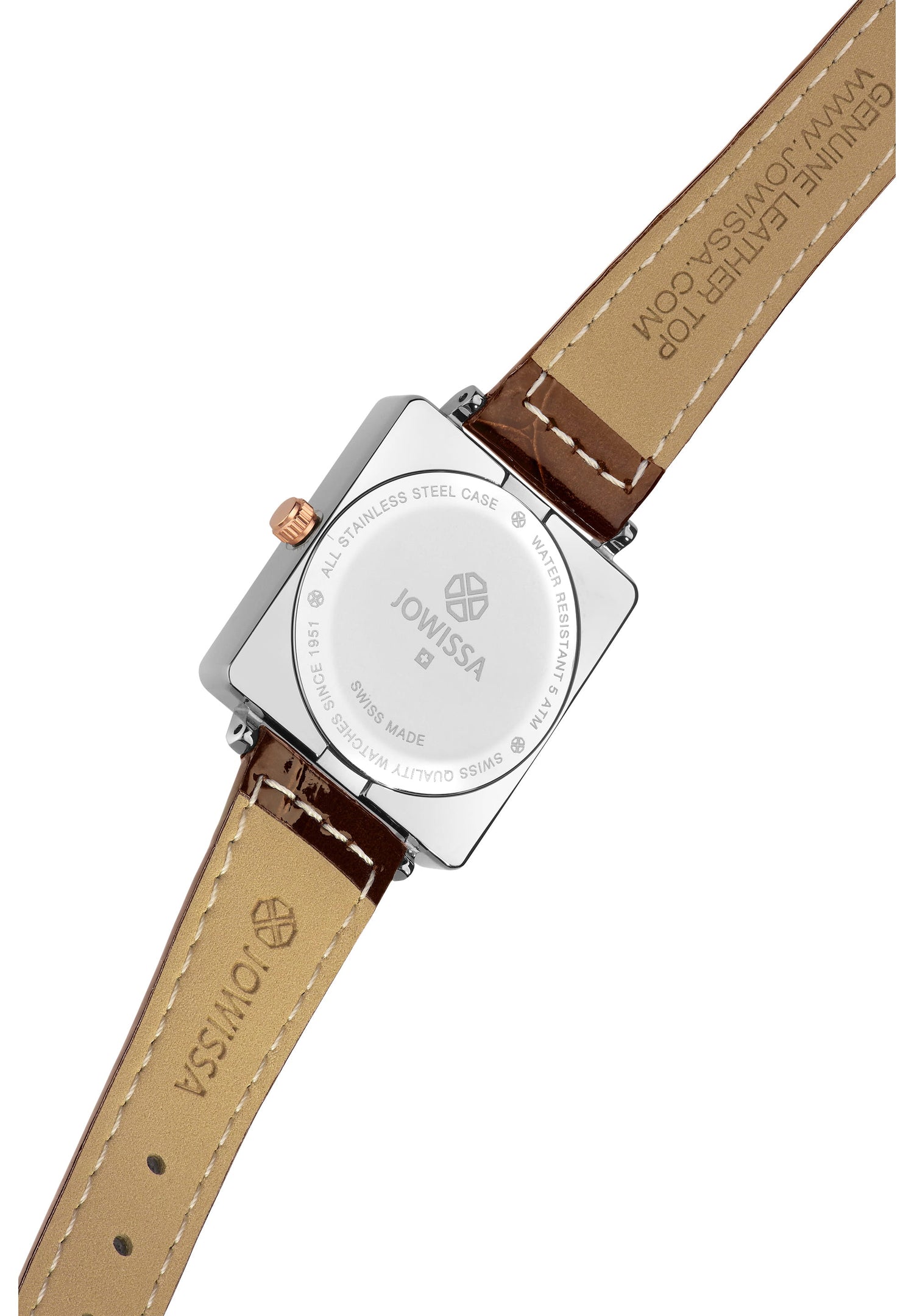 Jowissa Swiss Made Brown Dial Analog Watch For - Ladies J8.784.M