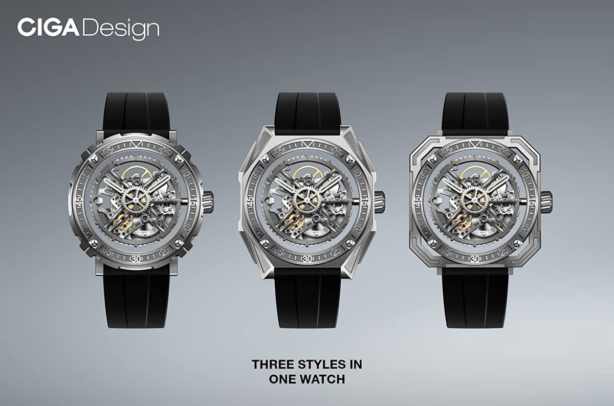 CIGA DESIGN Magician Mechanical Watch for Gents - M051-BB01-W6B
