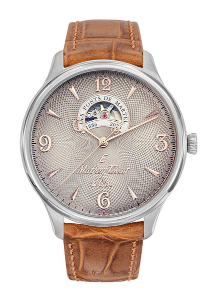 Mathey-Tissot Swiss Made Edmond Havana Automatic Silver Dial Analog Watch For - Gents MC1886CIA