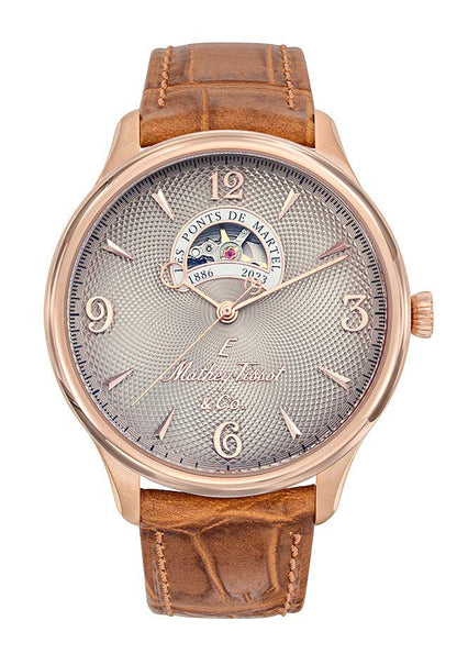 Mathey-Tissot Swiss Made Edmond Havana Automatic Silver Dial Analog Watch For - Gents MC1886CI
