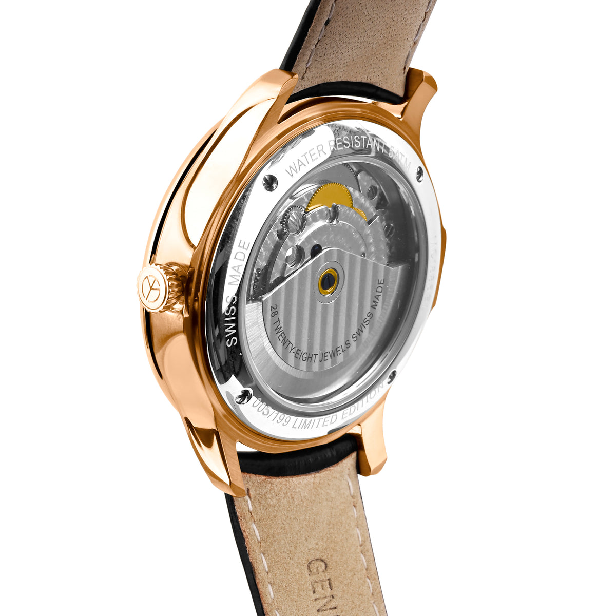 Mathey-Tissot Swiss Made Edmond Automatic Handcrafted Automatic Multicolor Dial Analog Watch For - Gents MC1886PLEO