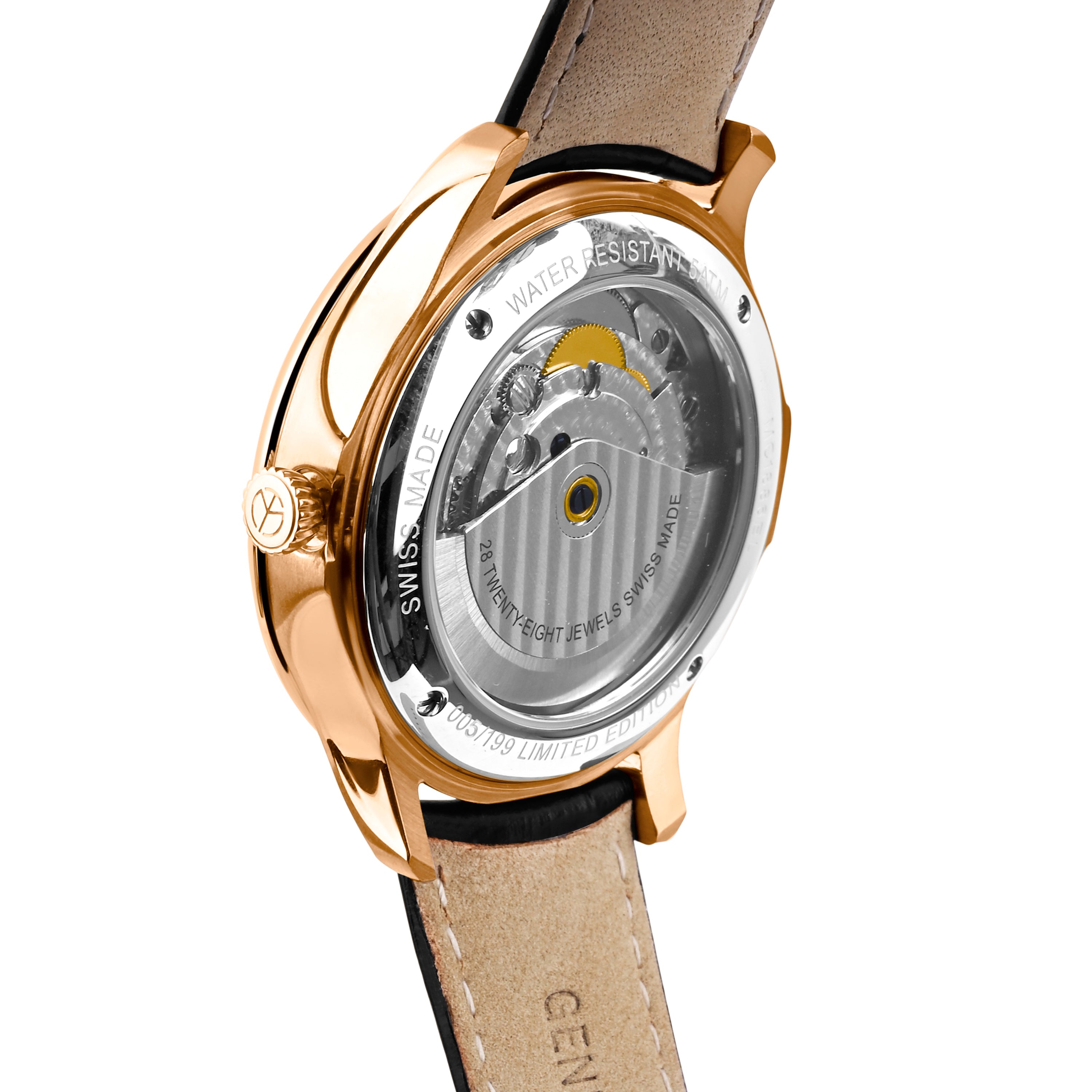 Mathey-Tissot Swiss Made Edmond Automatic Handcrafted Automatic Multicolor Dial Analog Watch For - Gents MC1886PLEO