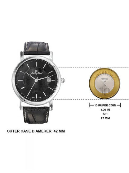 Mathey-Tissot Swiss Made Analog Black Dial Gents Watch-HB611251AN