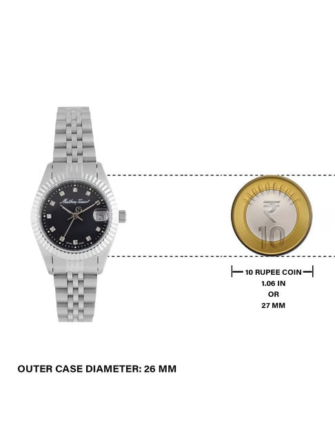 Mathey-Tissot Swiss Made Analog Black Dial Men&