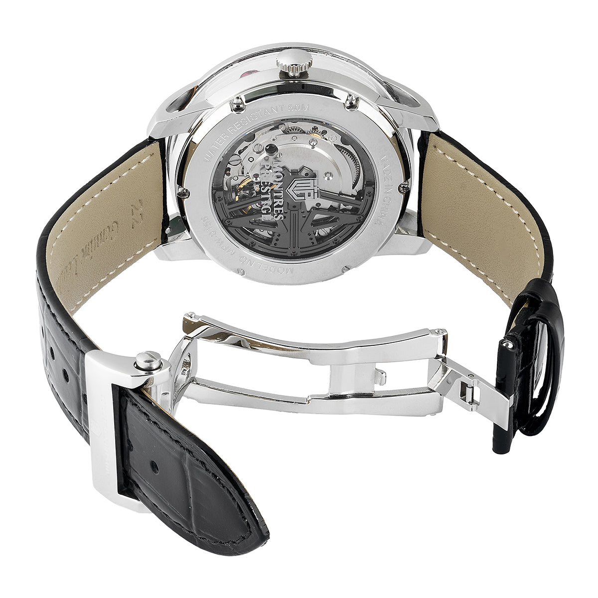 Invicta Montres Prestige Automatic Silver Dial Analog Watch For - Gents MPW-0156