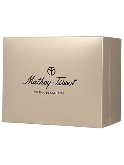 Mathey-Tissot Swiss Made Automatic Analog White Dial Gents Watch-H611251ATPBR