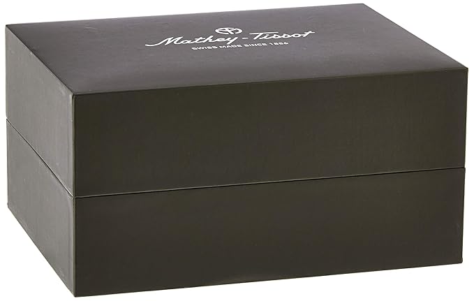 Mathey-Tissot Swiss Made Quartz Black Dial Mens Watch H450RN
