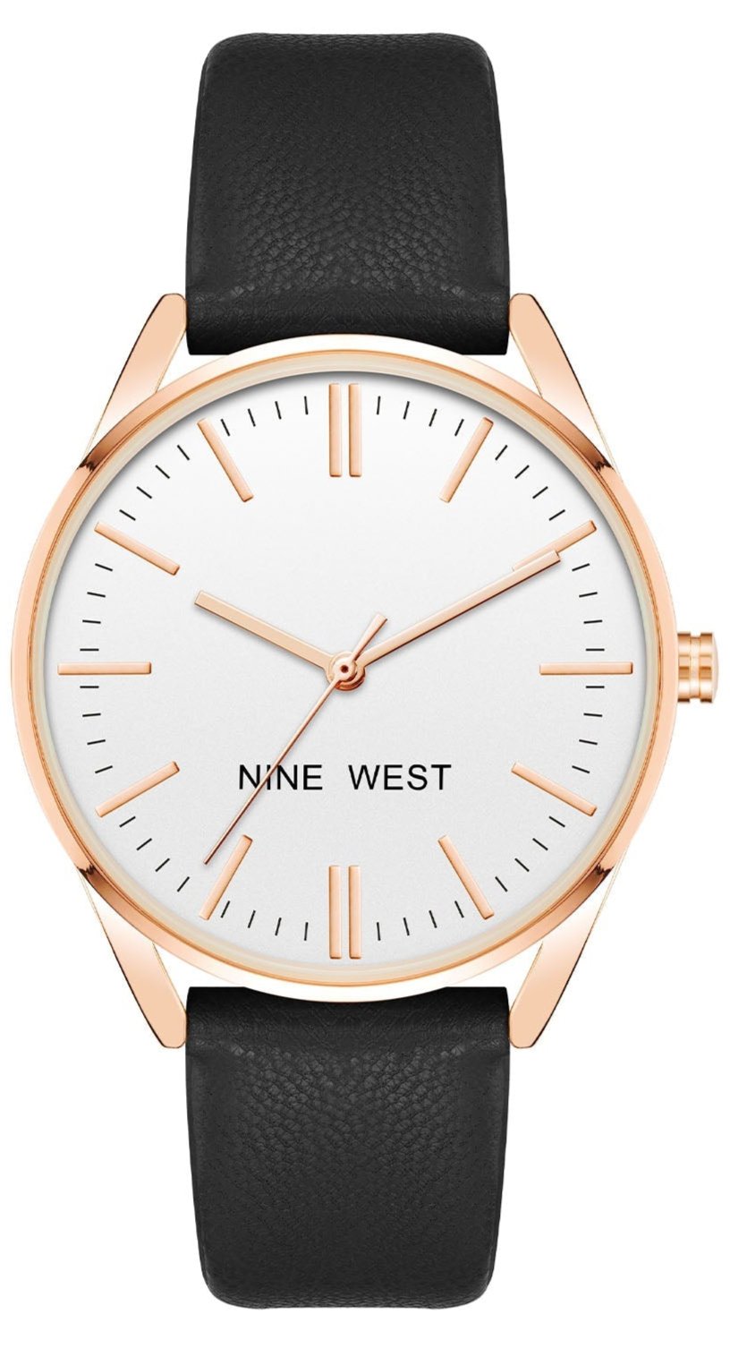 Nine West Silver Dial Analog Watch For -  Ladies NW-1994RGBK