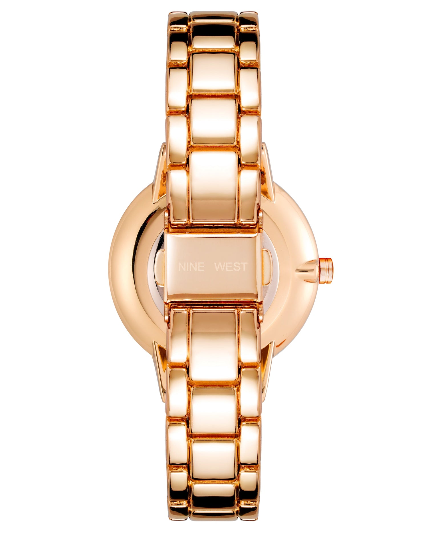 Nine West Pink Dial Analog Watch For -  Ladies NW-2098PKRG