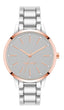 Nine West Grey Dial Analog Watch For -  Ladies NW-2099GYRT