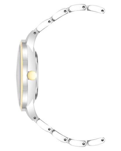 Nine West White Dial Analog Watch For -  Ladies NW-2099WTTT