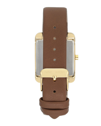 Nine West Silver Dial Analog Watch For -  Ladies NW-2116SVBN