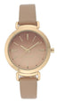 Nine West Tan Dial Analog Watch For -  Ladies NW-2288GPTN