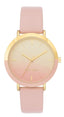 Nine West Pink Dial Analog Watch For -  Ladies NW-2346GPLP