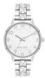 Nine West Silver Dial Analog Watch For -  Ladies NW-2929SVSV