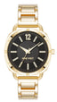 Nine West Black Dial Analog Watch For -  Ladies NW-3054BKGB