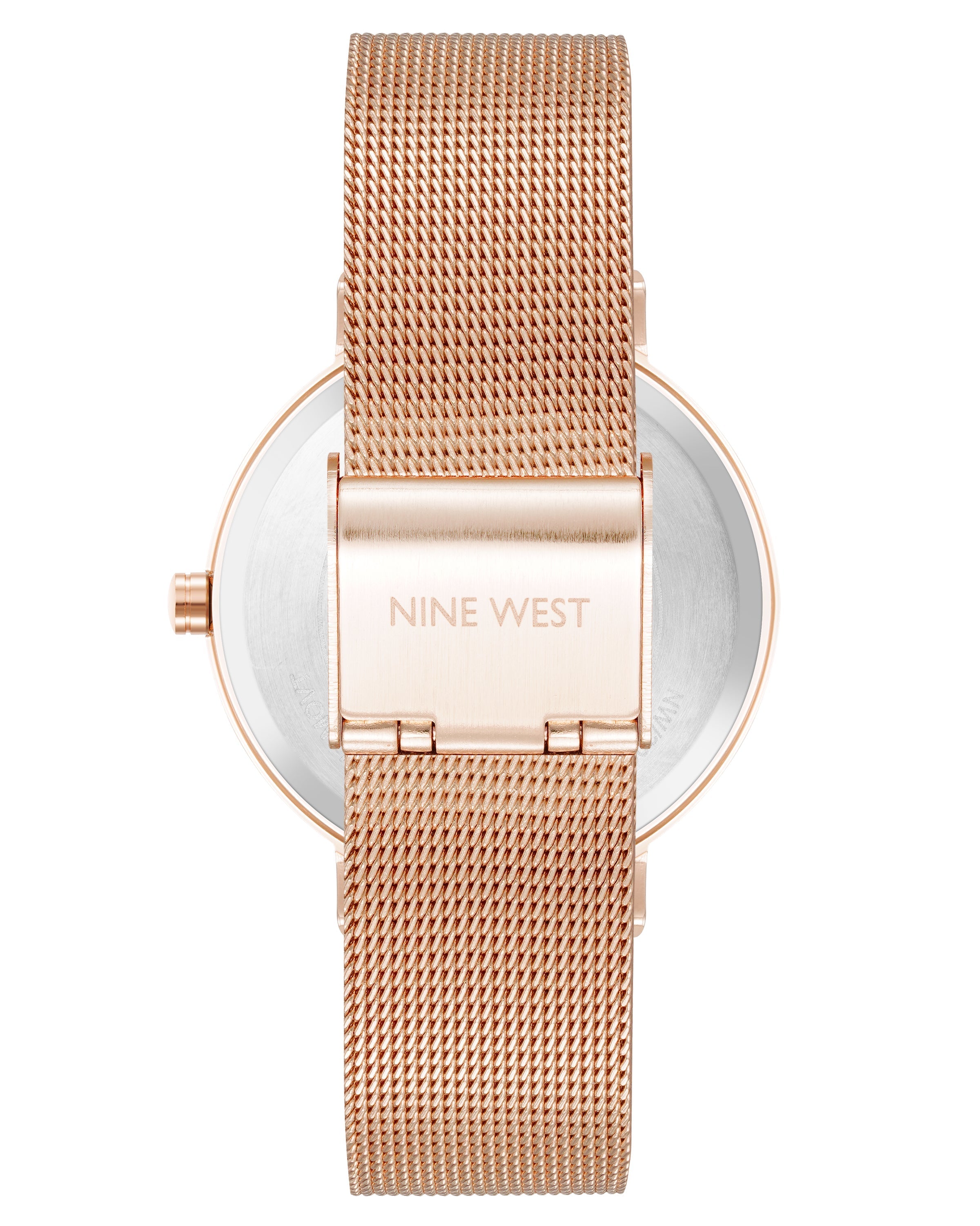 Nine West Silver Dial Analog Watch For -  Ladies NW-3062SVRG
