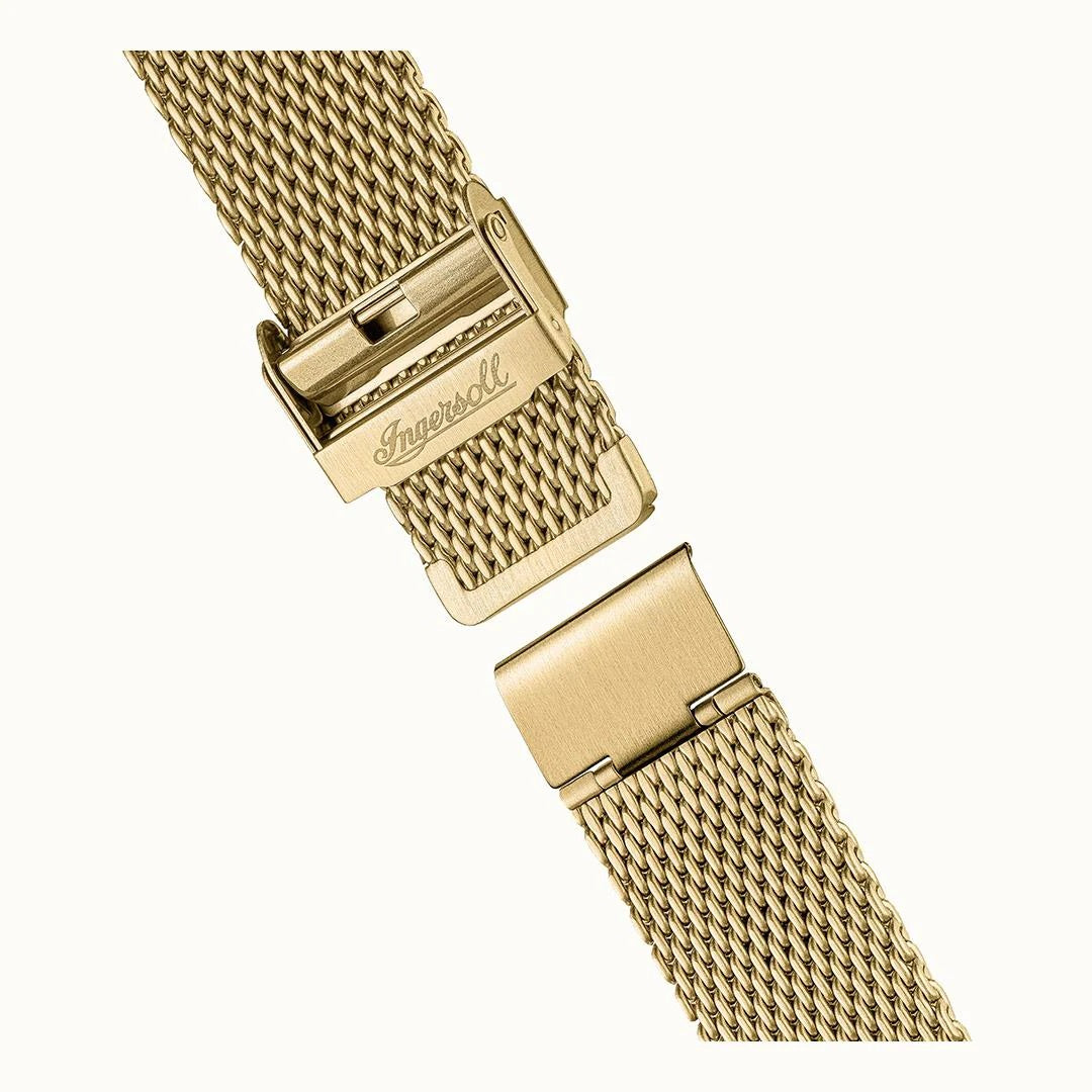 Ingersoll Automatic Gold Skeleton Dial With Lifetime Warranty Analog Watch - For Gents  I00413