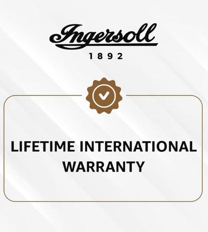 Ingersoll Classic Automatic Silver Dial Open Heart Analog Watch For Men - I00903B