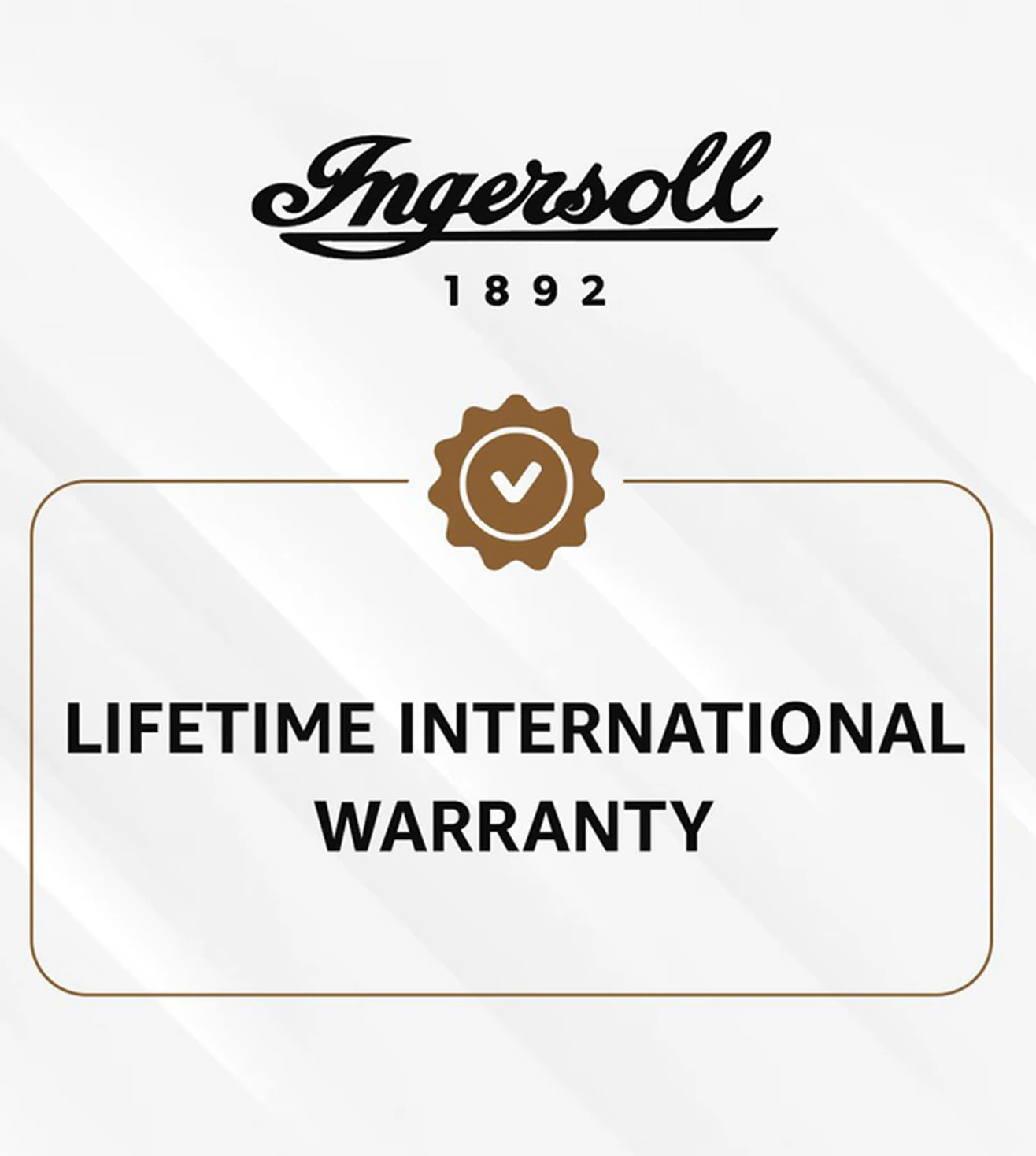 Ingersoll The Michigan Automatic Mens Watch with White Dial and Brown Leather Strap - I01103B