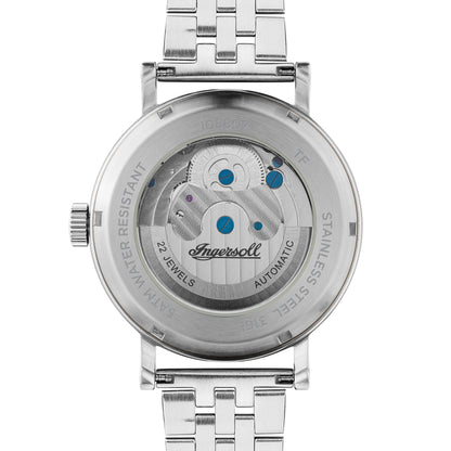 Ingersoll Automatic Black Skeleton Dial With Lifetime Warranty Analog Watch - For Gents  I05807