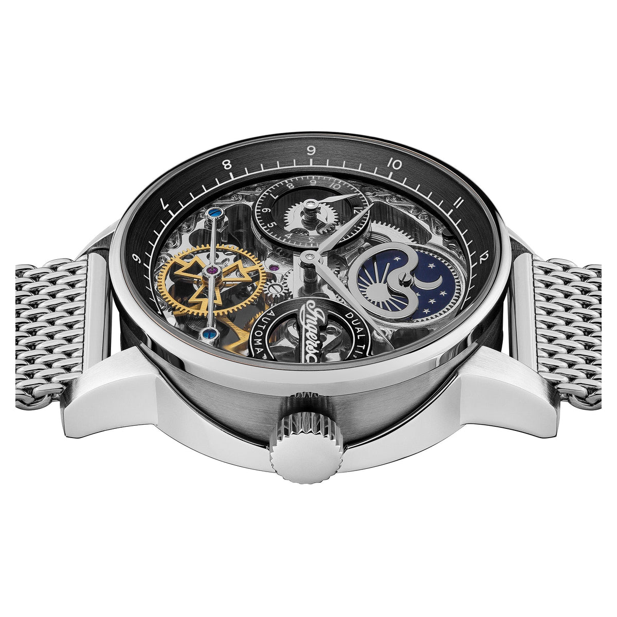 Ingersoll Automatic Black Dial With Lifetime Warranty Analog Watch - For Gents   I07708