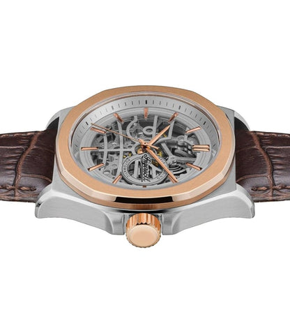 Ingersoll Automatic Silver Skeleton Dial With Lifetime Warranty Analog Watch - For Gents  I09301B