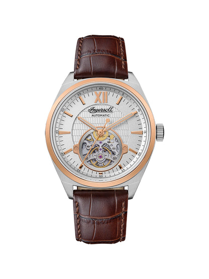 Ingersoll Automatic Silver Skeleton Dial With Lifetime Warranty Analog Watch - For Gents  I10901B