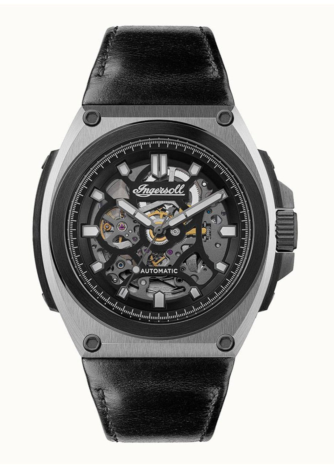 Ingersoll Automatic Black Dial With Lifetime Warranty Analog Watch - For Gents   I11702B