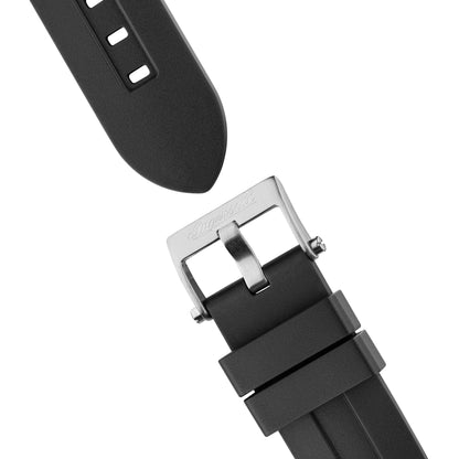 Ingersoll Automatic Silver Dial and Black PU Rubber Strap With Lifetime Warranty Analog Watch - For Gents I11703