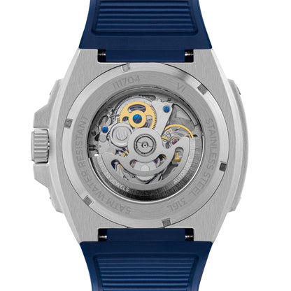 Ingersoll Automatic Blue Dial and a Blue PU Rubber Strap With Lifetime Warranty Analog - For Gents I11704
