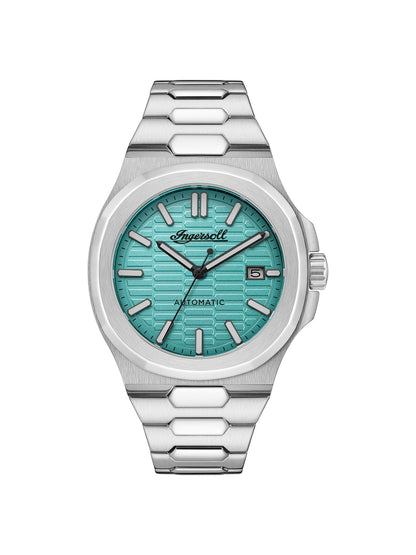 Ingersoll Automatic Blue Skeleton Dial With Lifetime Warranty Analog Watch - For Gents  I11804