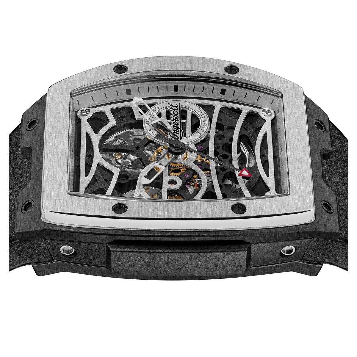 Ingersoll Automatic Silver Skeleton Dial With Lifetime Warranty Analog Watch - For Gents  I12306