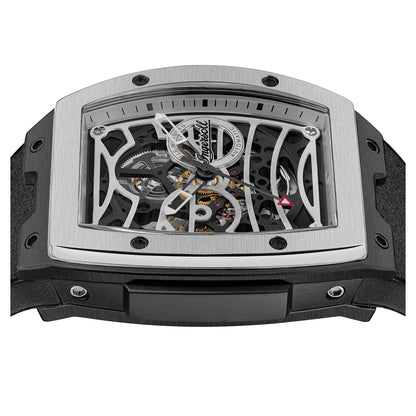 Ingersoll Automatic Silver Skeleton Dial With Lifetime Warranty Analog Watch - For Gents  I12306