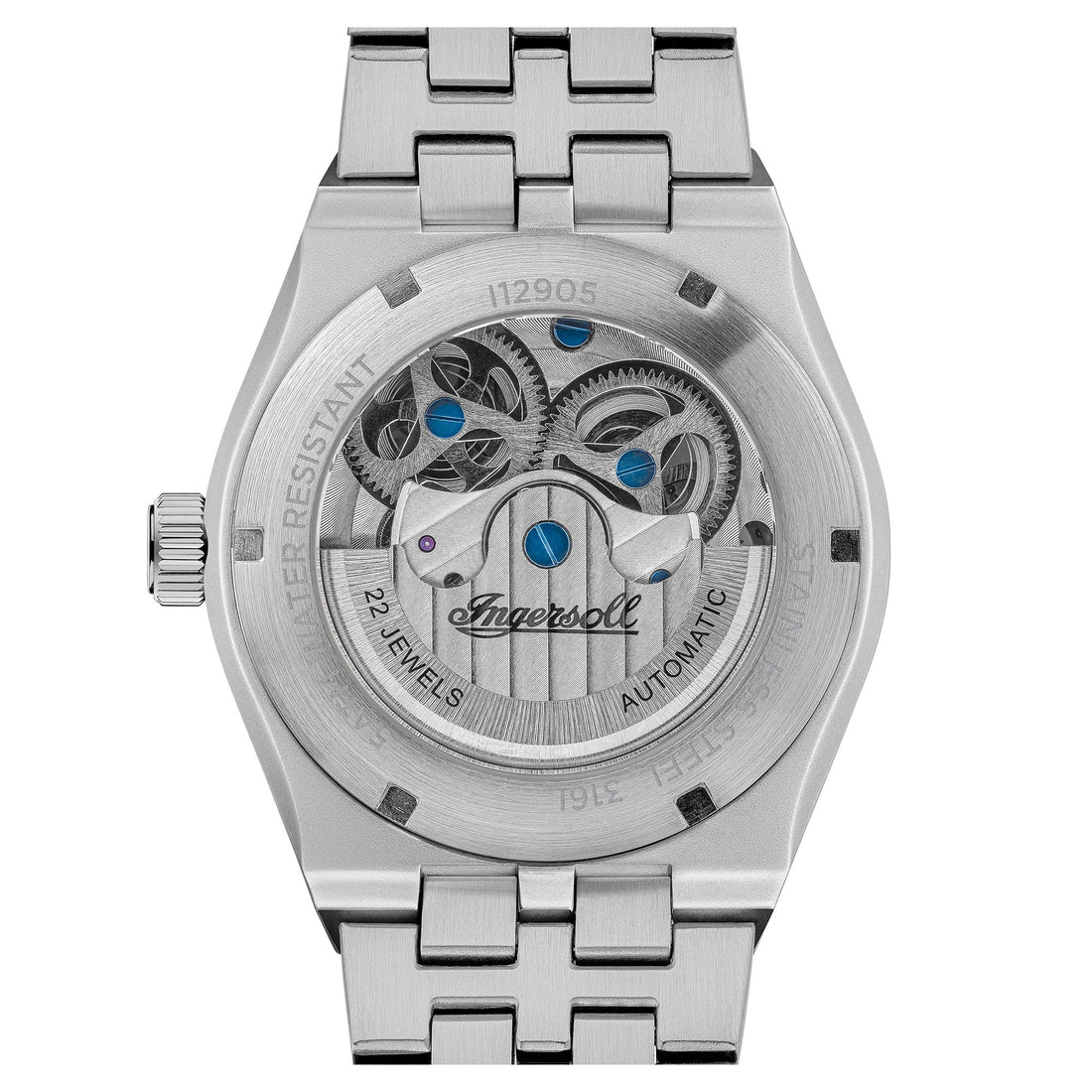 Ingersoll Automatic Green Skeleton Dial With Lifetime Warranty Analog Watch - For Gents  I12905