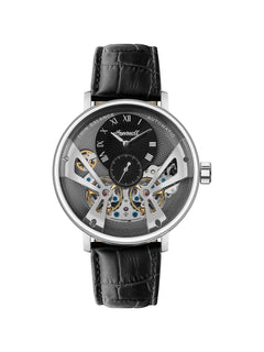 Ingersoll Automatic Grey Skeleton Dial With Lifetime Warranty Analog Watch - For Gents  I13103