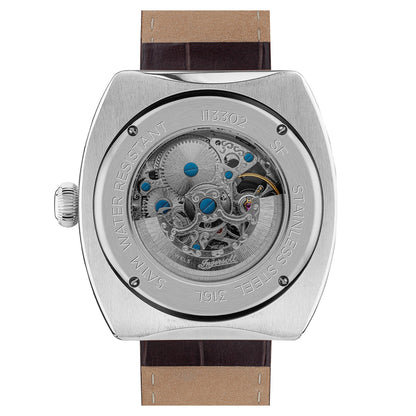 Ingersoll Automatic White Skeleton Dial With Lifetime Warranty Analog Watch - For Gents  I13302