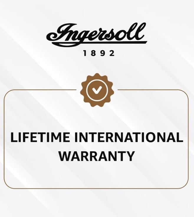 Ingersoll Automatic White Skeleton Dial With Lifetime Warranty Analog Watch - For Gents  I14302