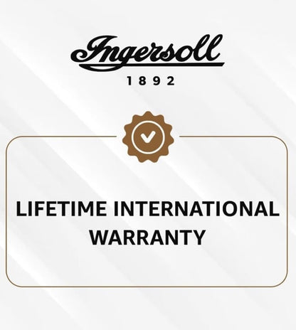 Ingersoll Automatic White Skeleton Dial With Lifetime Warranty Analog Watch - For Gents  I14302
